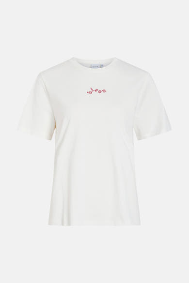 T-shirt met korte mouwen - wit