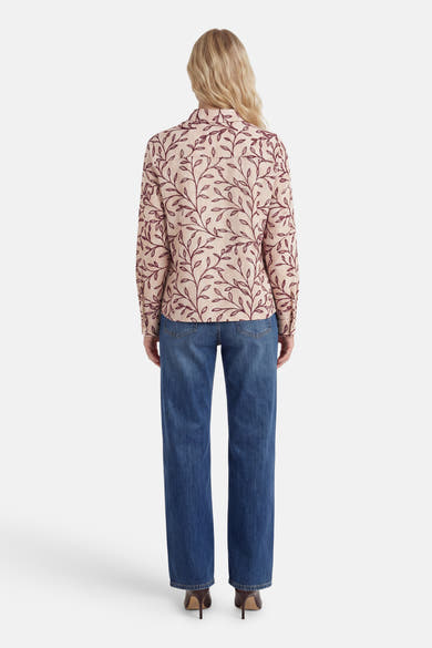 Chemise à manches longues - beige