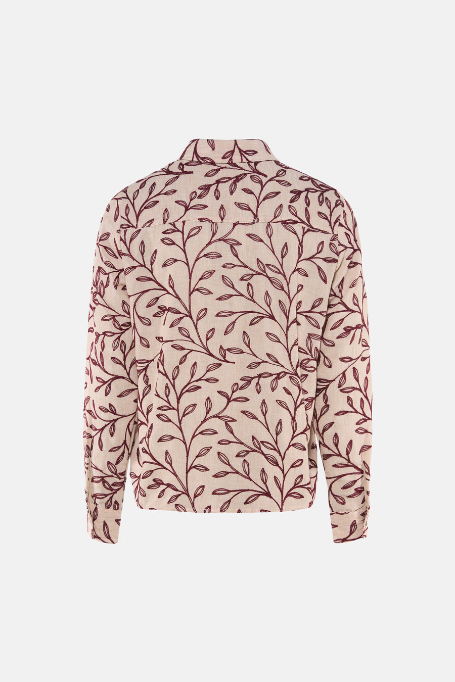 Chemise à manches longues - beige