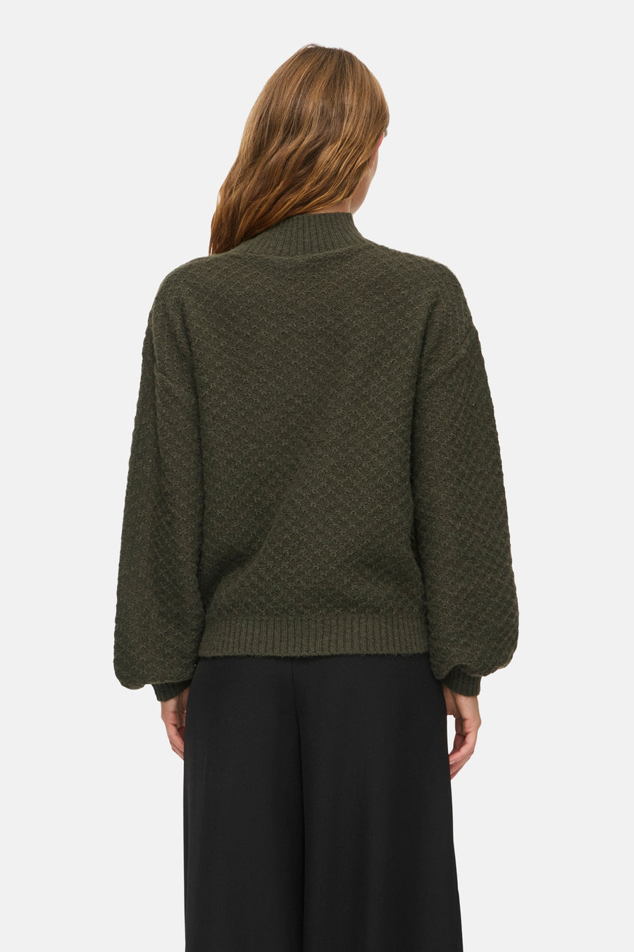 Pull col O - vert