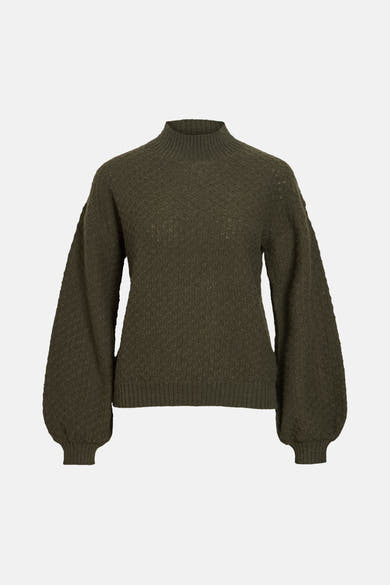 Pull col O - vert