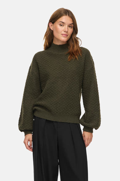 Pull col O - vert