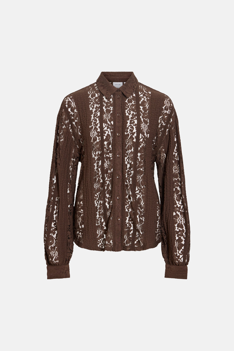 Blouse (lange mouwen) bruin - VILA®