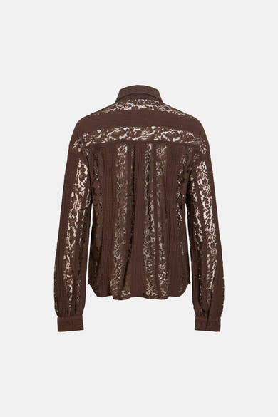 Blouse (lange mouwen) bruin - VILA®