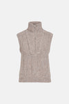Dames tops pull zonder mouw beige - VILA®