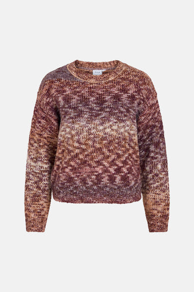 Trui met ronde hals rood - VILA®