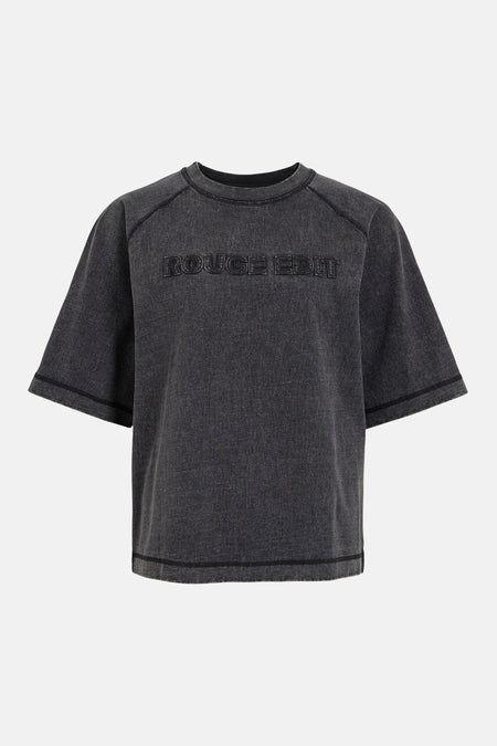 T-shirt met korte mouwen - grijs