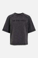 Top (korte mouwen) grijs - ROUGE EDIT