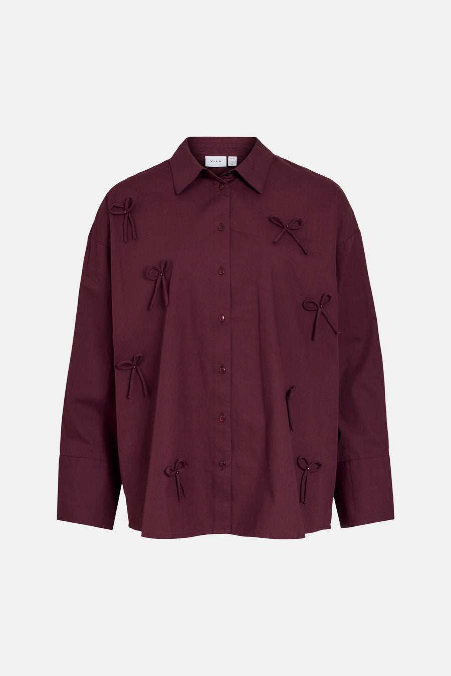 Blouse (lange mouwen) rood - VILA®