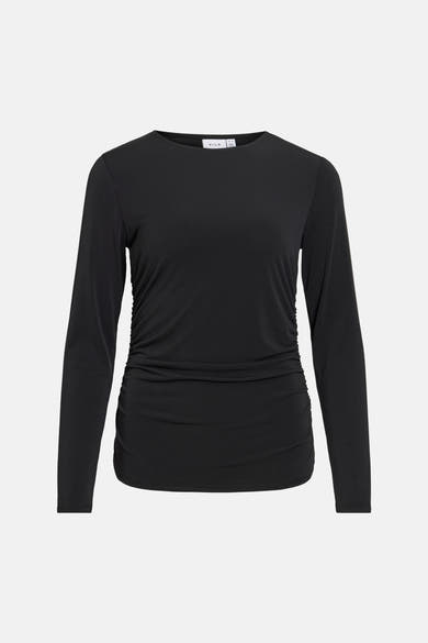 T-shirt met lange mouwen - zwart