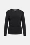 T-shirt met lange mouwen - zwart