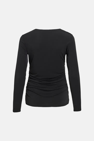 T-shirt met lange mouwen - zwart