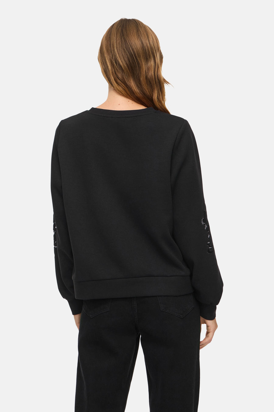 Sweat col rond noir - VILA®