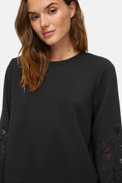 Sweat col rond noir - VILA®
