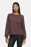 Sweat col rond brun - VILA®