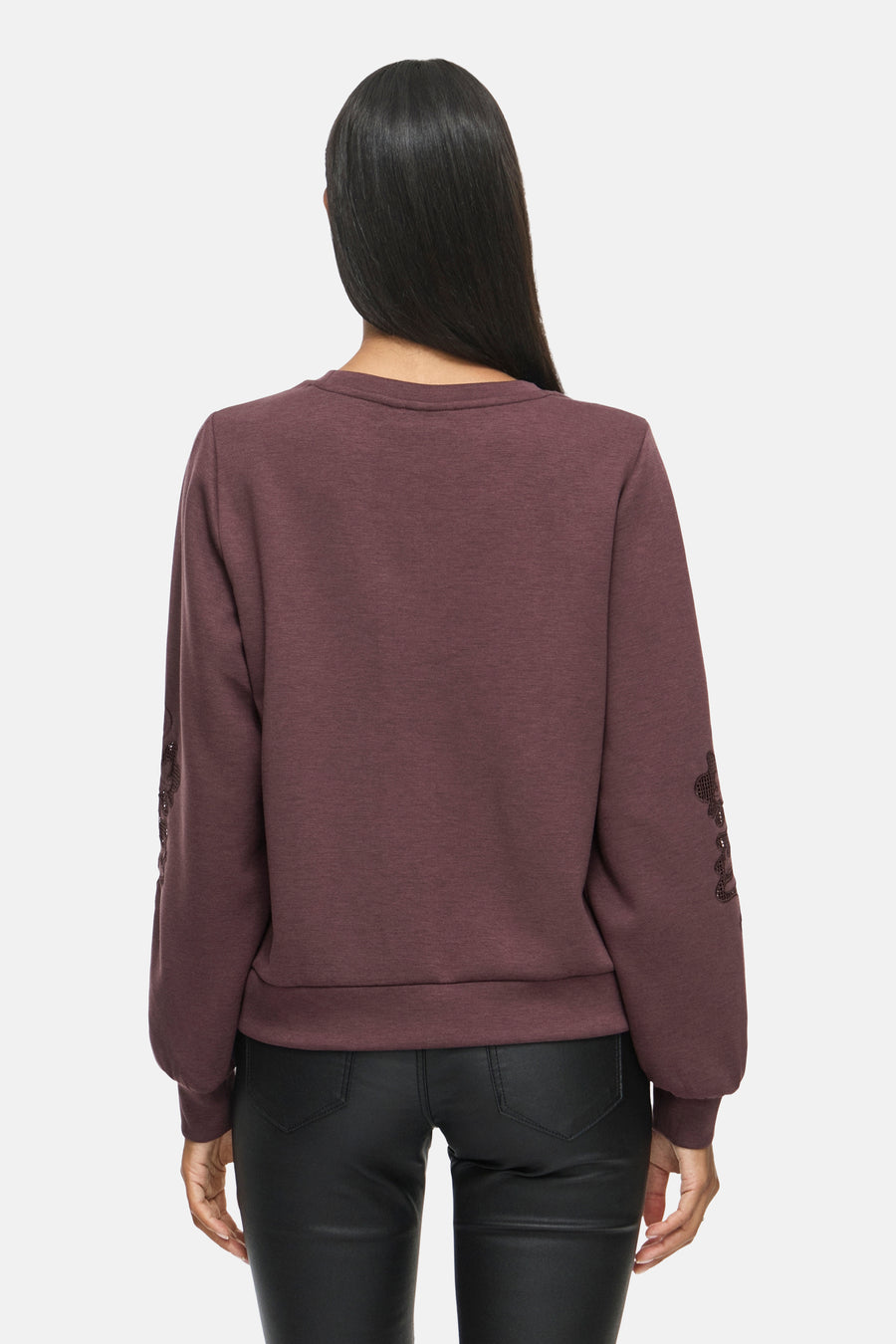 Sweat col rond brun - VILA®