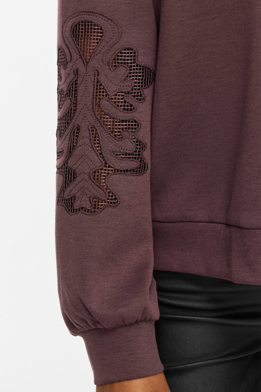 Sweat col rond brun - VILA®