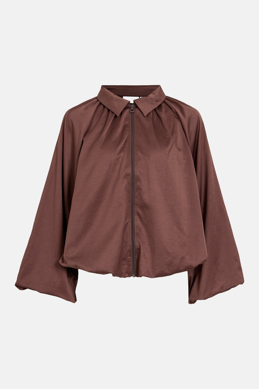 Dames tops jas bomber brun - VILA®