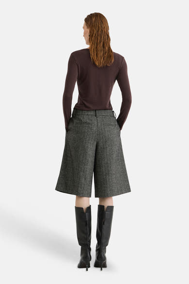 Dames tops korte broek formal gris - ROUGE EDIT