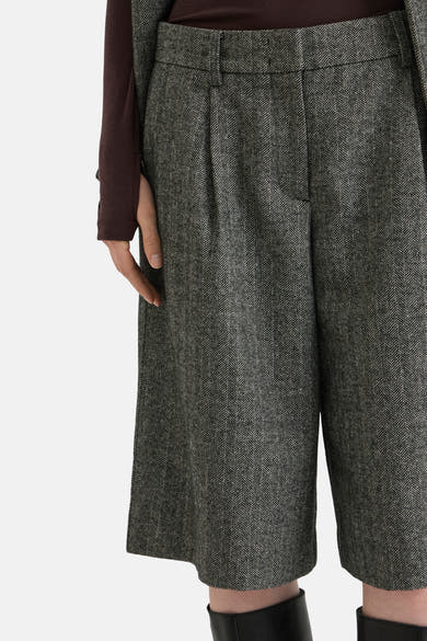 Dames tops korte broek formal gris - ROUGE EDIT