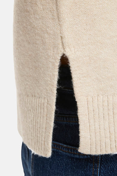 Pull col rond jaune - VILA®