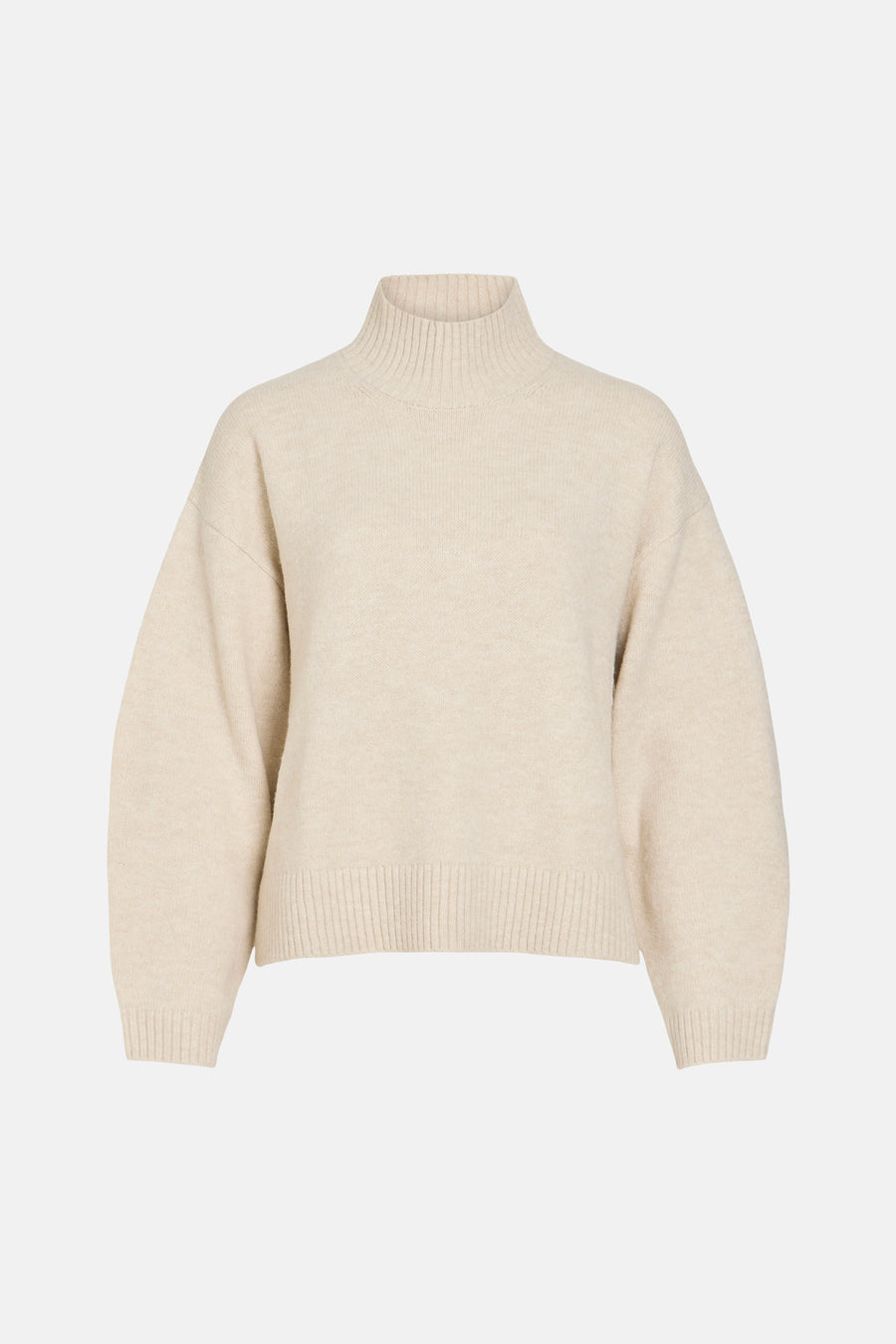 Pull col rond jaune - VILA®