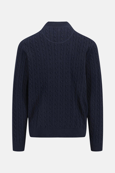 Pull col roulé Bleu - FYNCH-HATTON