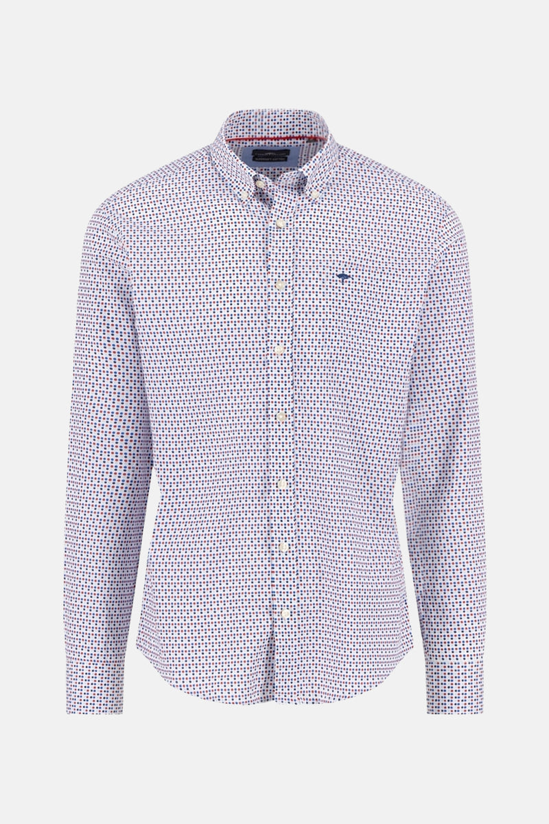 Hemd (lange mouwen) Blauw - Fynch-Hatton