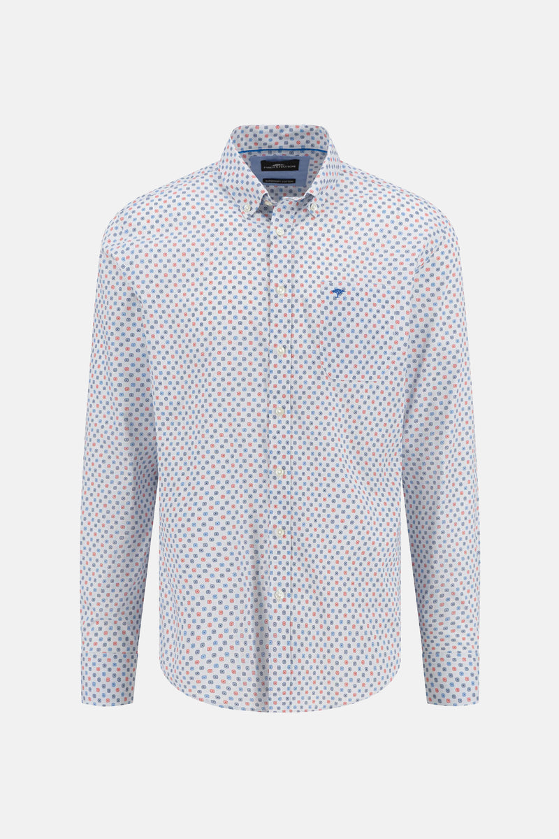 Hemd (lange mouwen) Blauw - FYNCH-HATTON