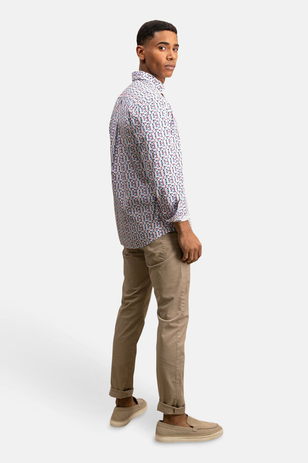 Chemise (manches longues) Rouge - FYNCH-HATTON