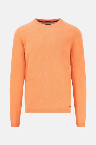 Pull col rond Orange - FYNCH-HATTON