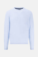 Pull col rond Bleu - FYNCH-HATTON