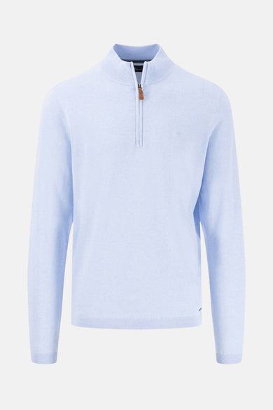 Pull col roulé Bleu - FYNCH-HATTON