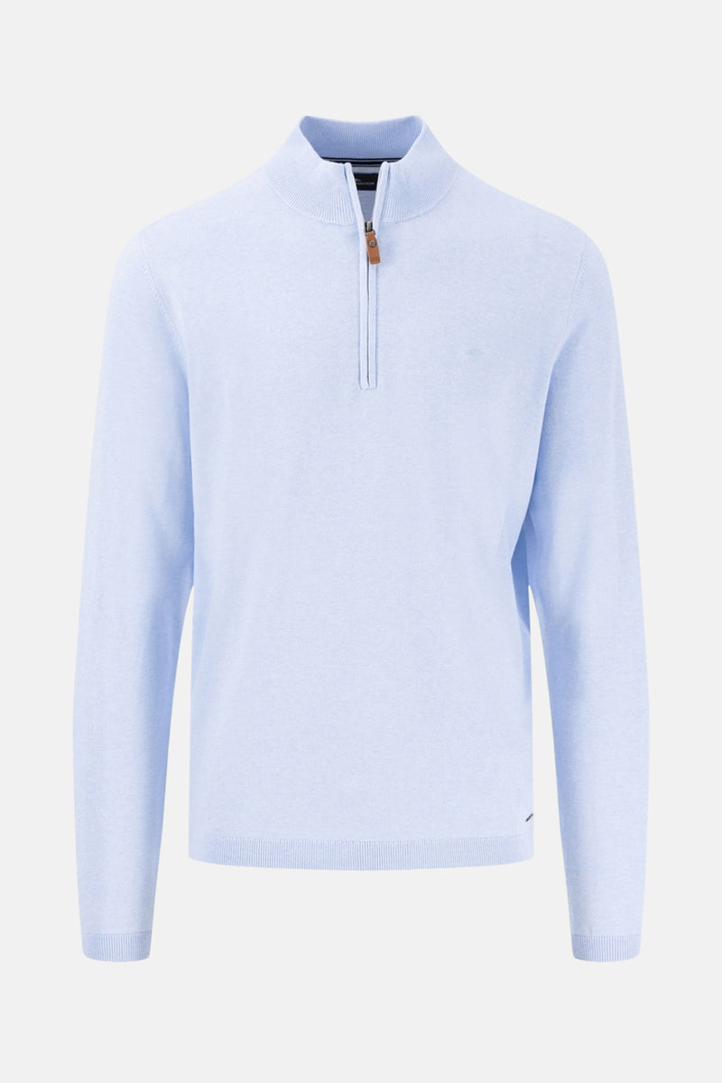Pull col roulé Bleu - FYNCH-HATTON