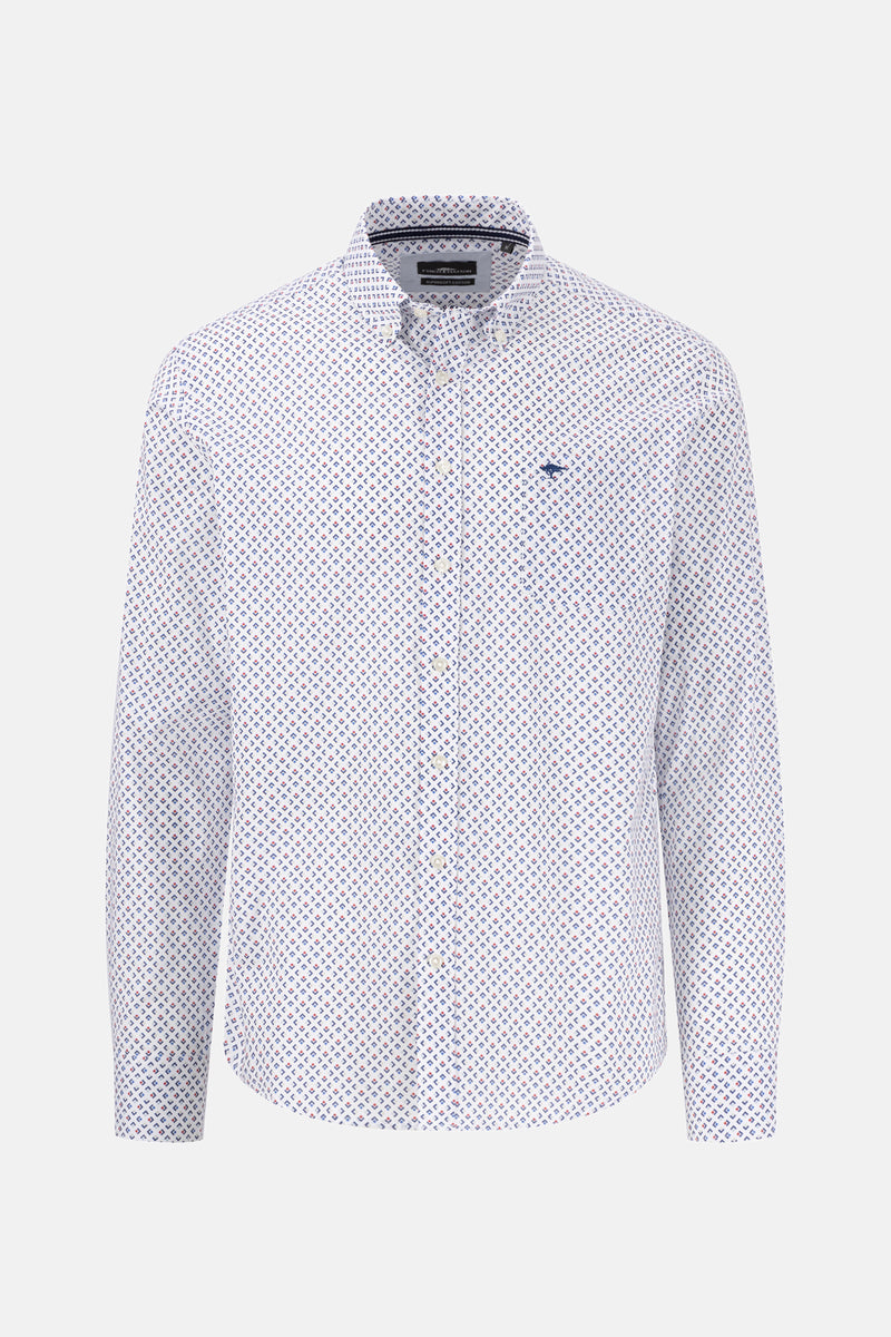 Hemd (lange mouwen) Blauw - Fynch-Hatton