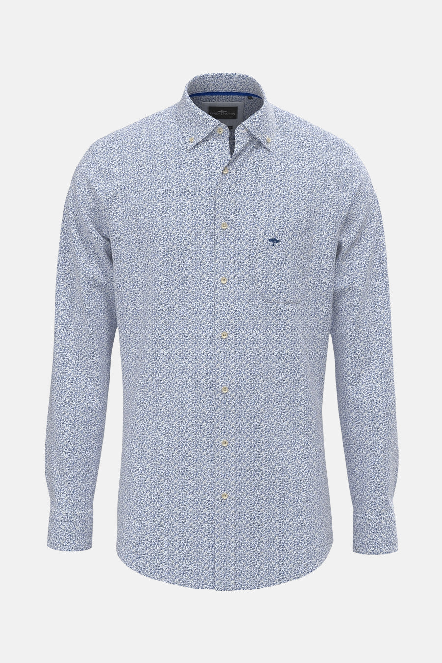 Hemd (lange mouwen) Blauw - Fynch-Hatton