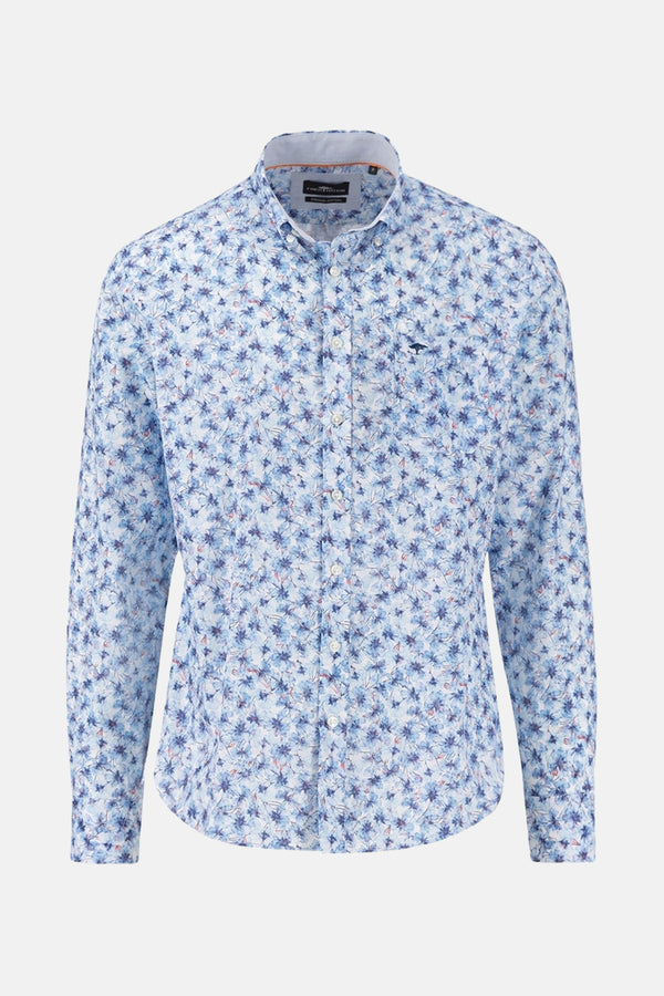 Hemd (lange mouwen) Blauw - Fynch-Hatton