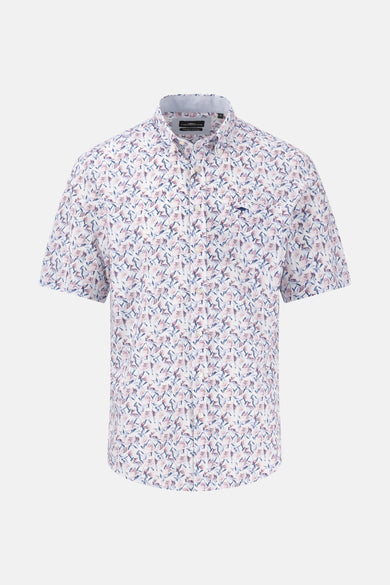 Chemise à manches courtes - rose