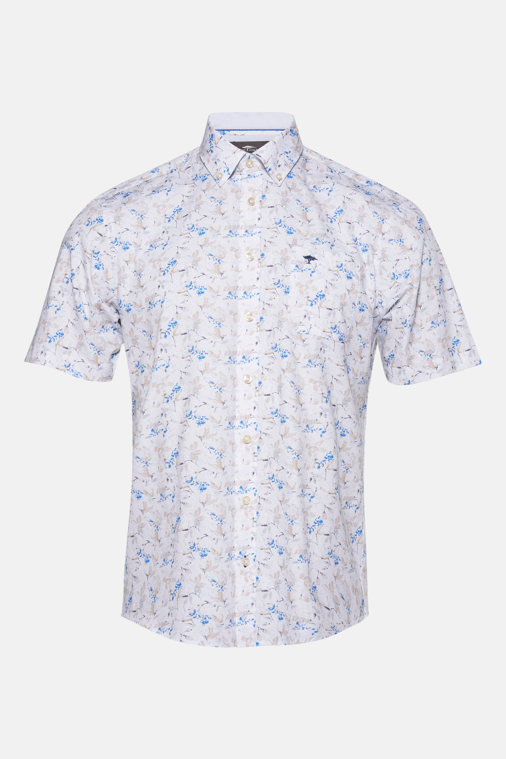 Chemise à manches courtes - bleu - FYNCH-HATTON - 1