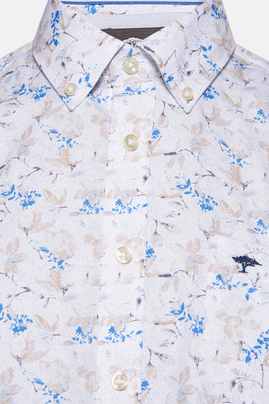 Chemise à manches courtes - bleu - FYNCH-HATTON - 3