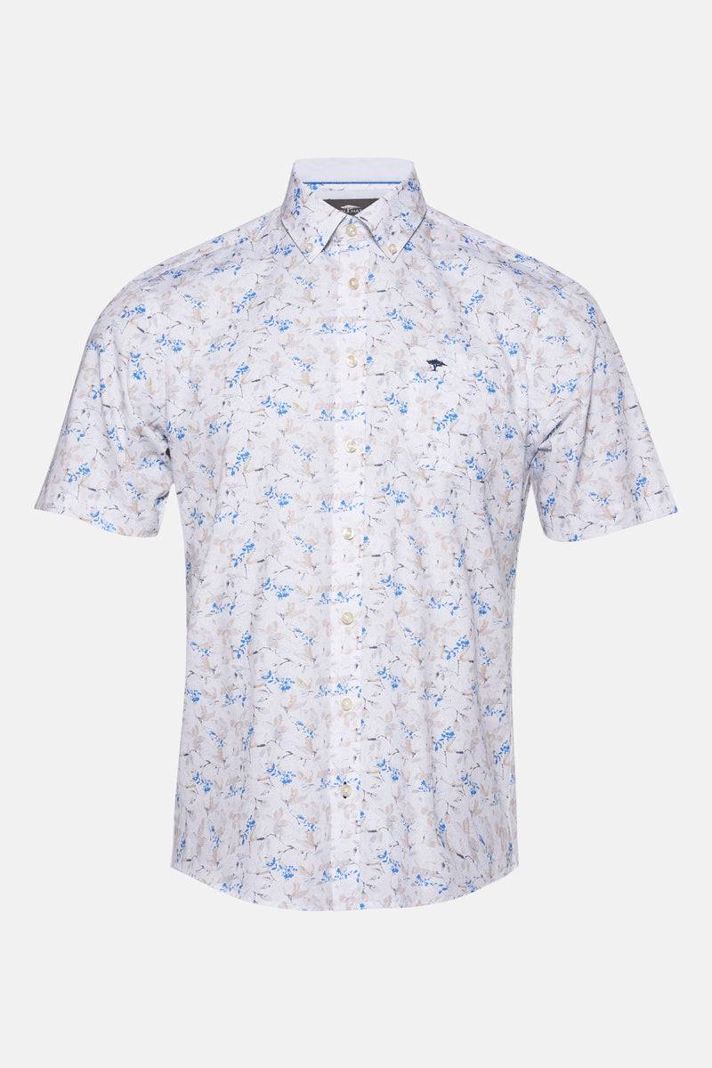 Chemise (manches courtes) Bleu - Fynch-Hatton