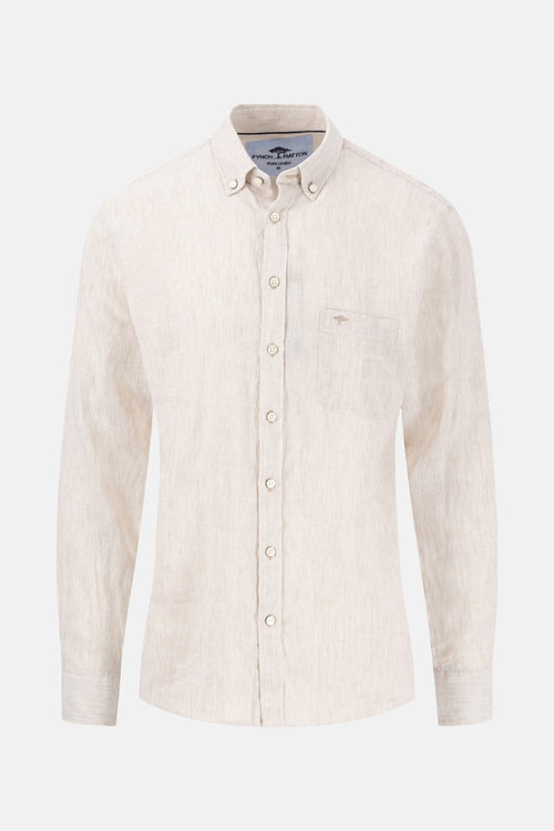 Chemise (manches longues) Beige - Fynch-Hatton