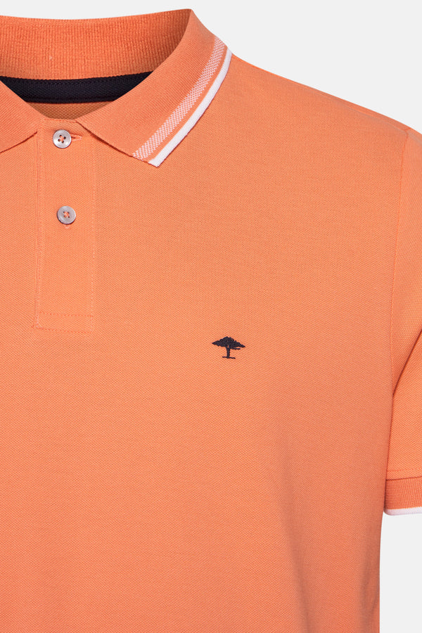 Heren tops polo korte mouw Orange - FYNCH-HATTON