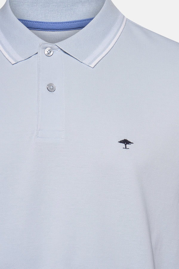 Heren tops polo korte mouw Bleu - FYNCH-HATTON