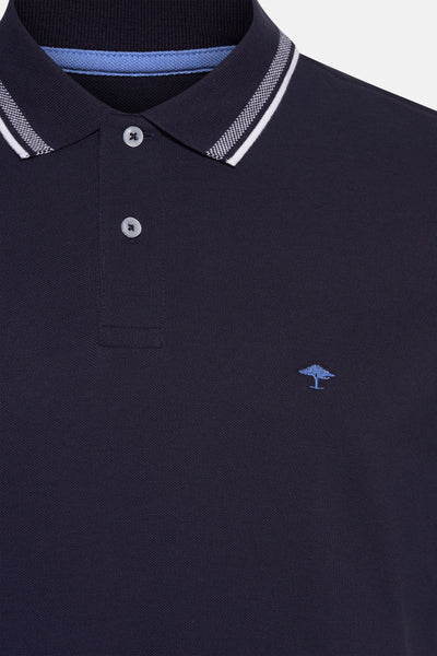 Heren tops polo korte mouw Bleu - FYNCH-HATTON