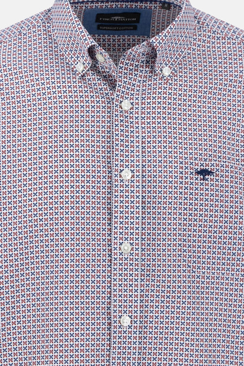 Hemd met lange mouwen - Rood