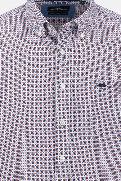 Hemd met lange mouwen - Rood