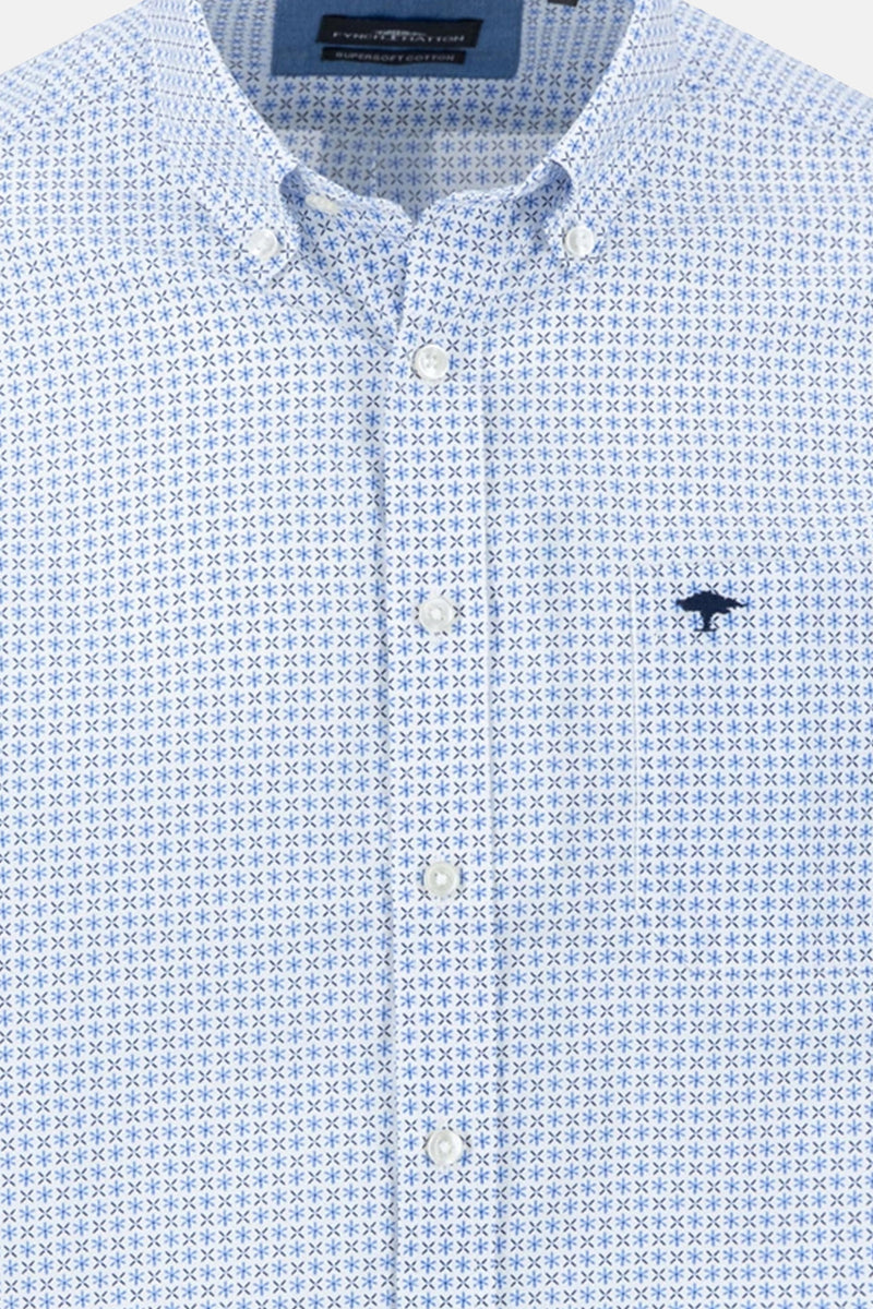 Hemd met lange mouwen - Blauw