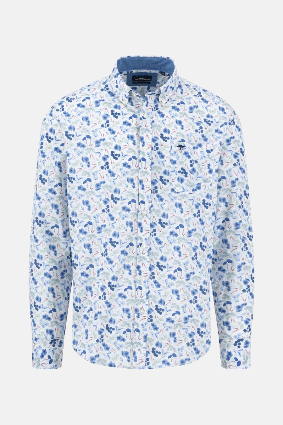 Chemise à manches longues - Bleu