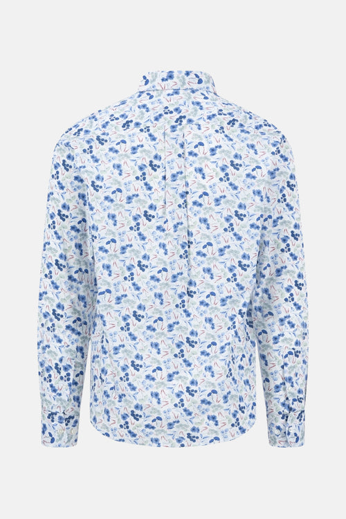 Hemd met lange mouwen - Blauw